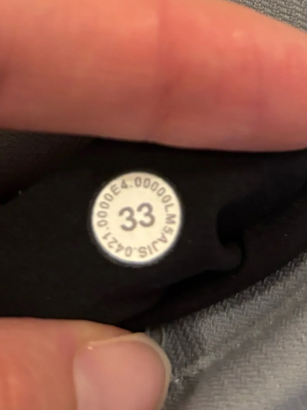 Lululemon ABC Classic-Fit Trouser Warpstreme Soar Grey Size 33
